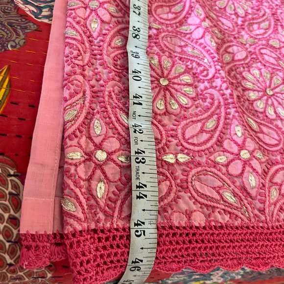 Lucknowi cotton with gotta work - Picture 6 of 7